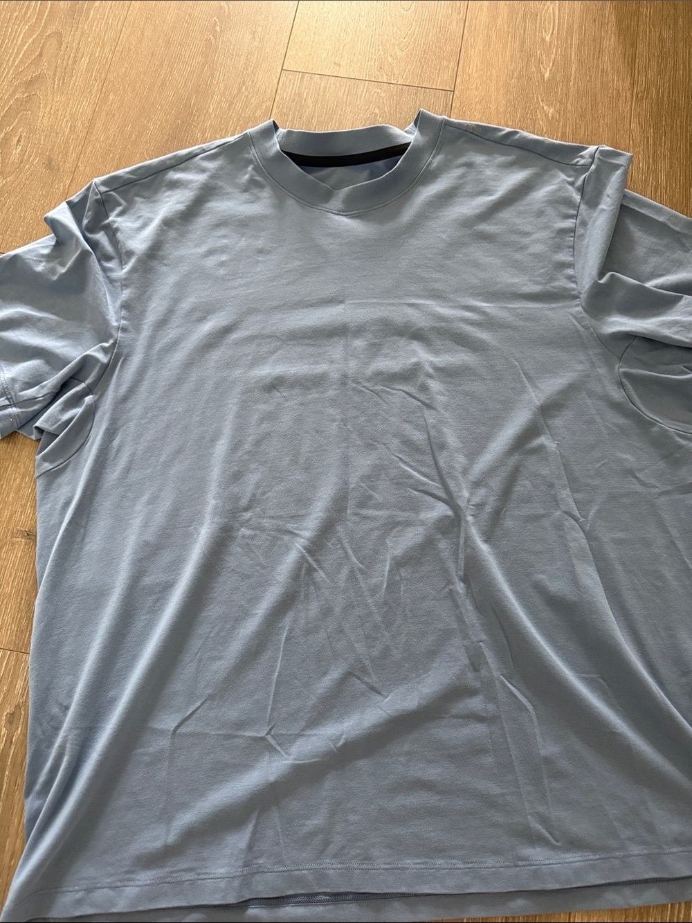 Lululemon Mens Short Sleeve Tee blue Shirt